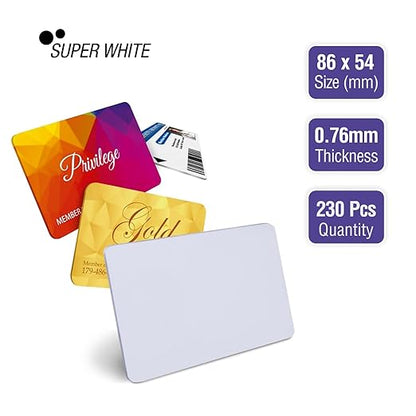 VMS Deluxe Blank PVC Card